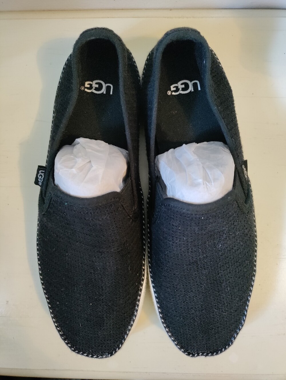 UGG Bren Slip-On Sneakers in Black, Women's US 7.5